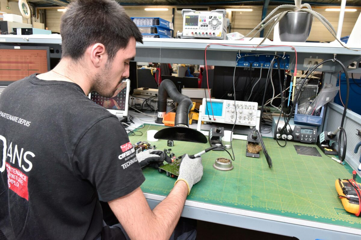 Le réemploi de matériels électroniques industriels franchit une nouvelle étape!