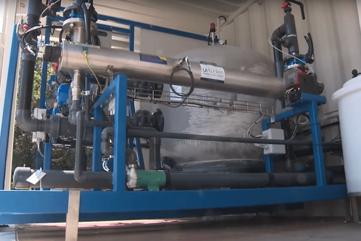 Réutiliser les eaux usées: Tarbes l’a mis en œuvre grâce à l’ultra-violet!